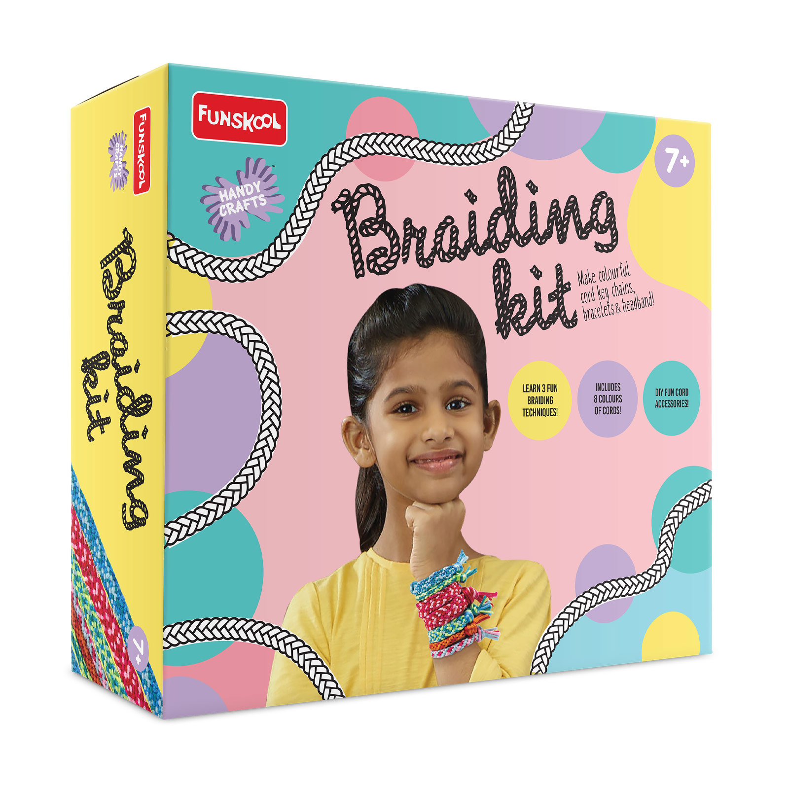 Funskool Handy Crafts Braiding Kit