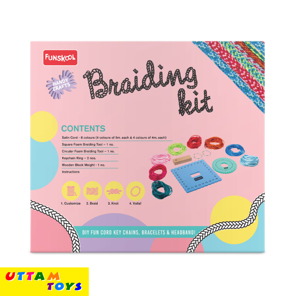 Funskool Handy Crafts Braiding Kit