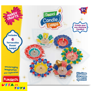 Funskool Handy Crafts Flower Candle Lamps