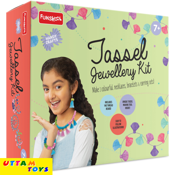 Funskool Handy Crafts Tassel Jewellery