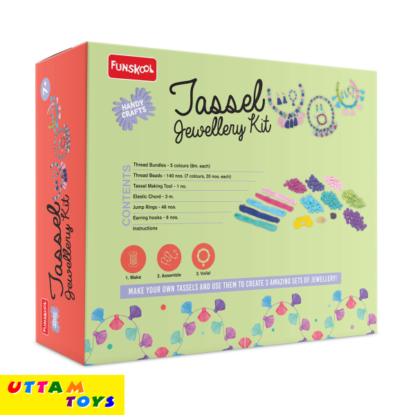 Funskool Handy Crafts Tassel Jewellery