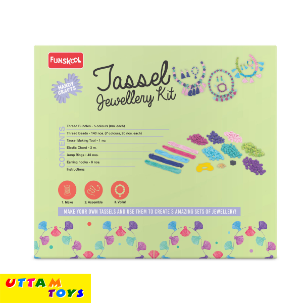 Funskool Handy Crafts Tassel Jewellery