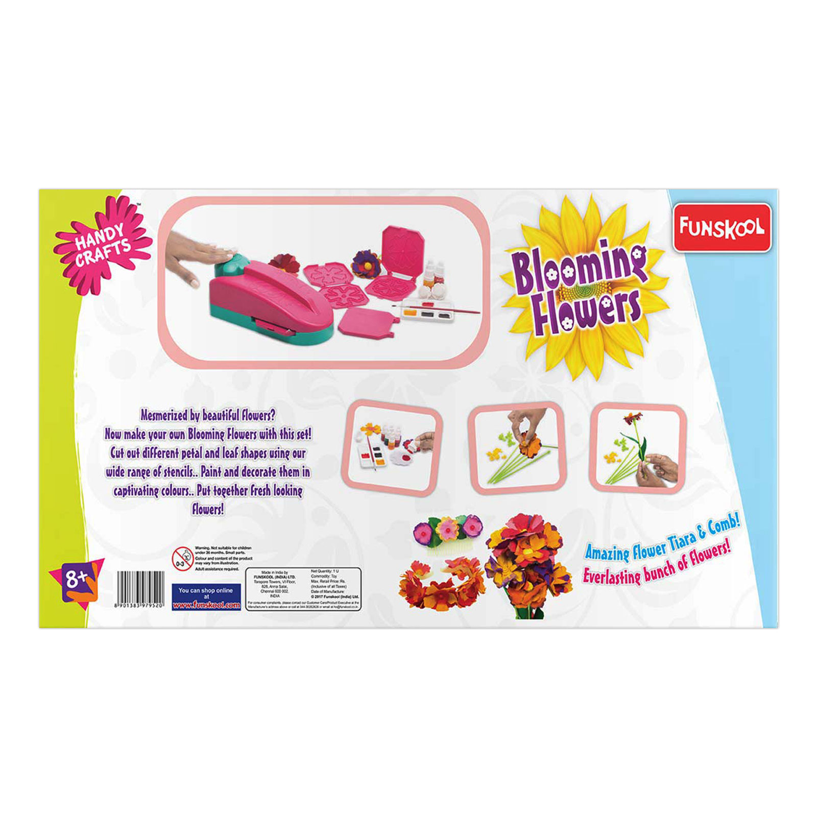 Funskool Handy Crafts Blooming Flowers