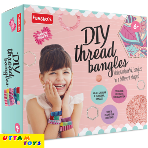 Funskool Handy Crafts Diy Thread Bangles