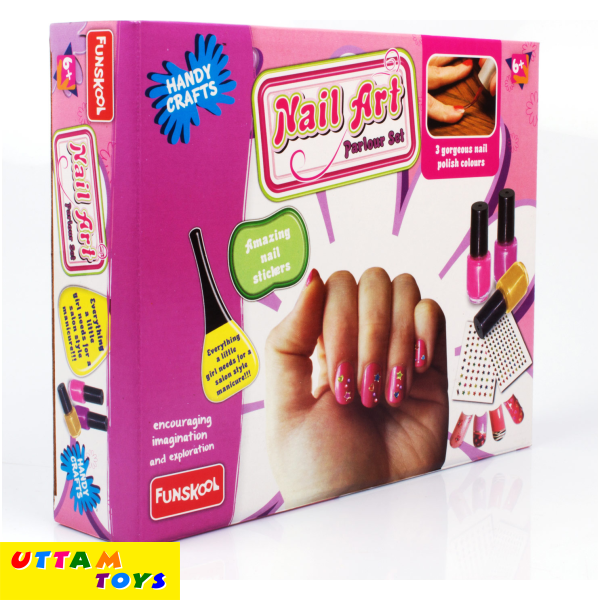 Funskool Handycrafts Nail Art Parlour Set