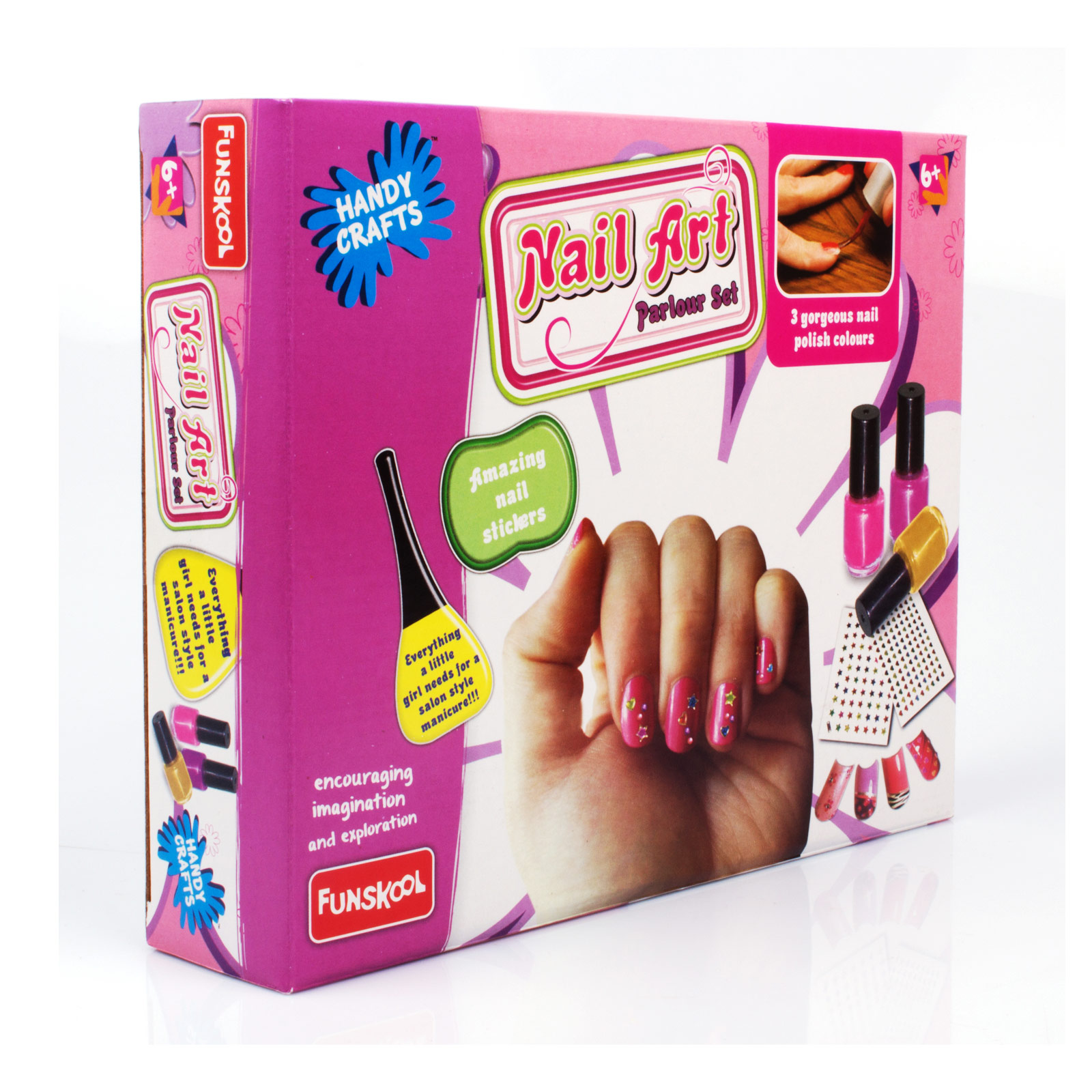 Funskool Handycrafts Nail Art Parlour Set