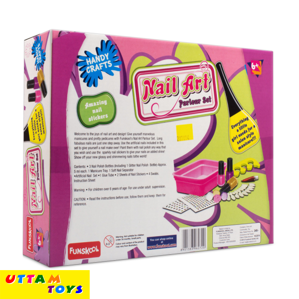 Funskool Handycrafts Nail Art Parlour Set