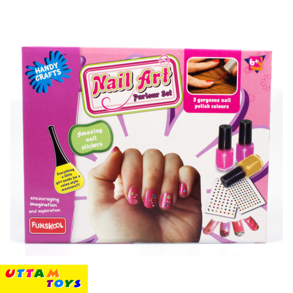 Funskool Handycrafts Nail Art Parlour Set