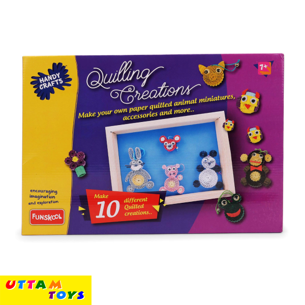 Funskool Handy Crafts Quilling creations