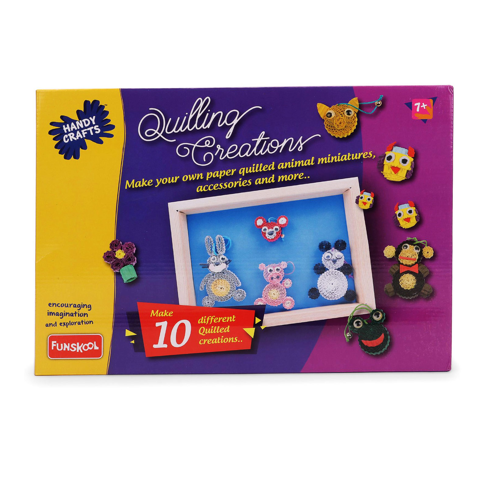 Funskool Handy Crafts Quilling creations