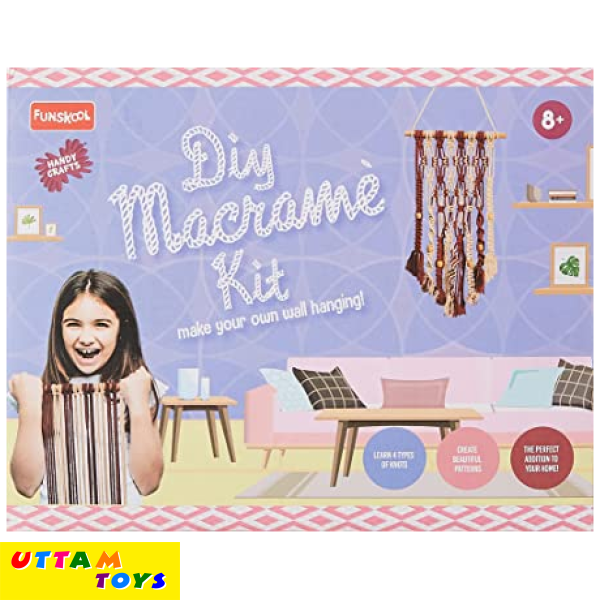 Funskool Handy Crafts DIY Macrame Kit