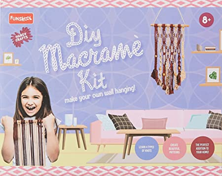 Funskool Handy Crafts DIY Macrame Kit