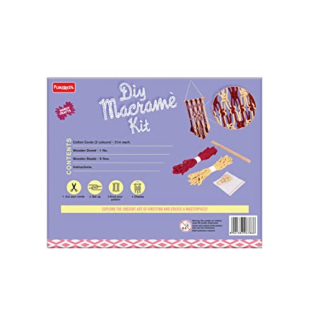 Funskool Handy Crafts DIY Macrame Kit