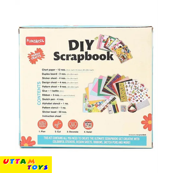 Funskool Handy Crafts Diy Scrapbook