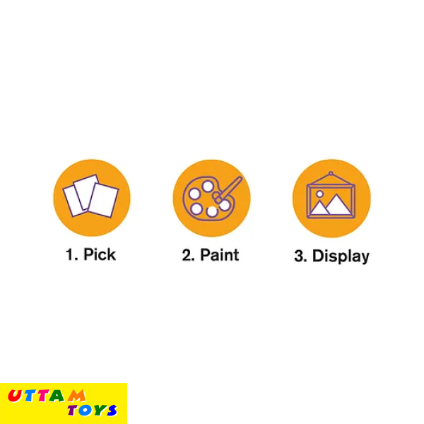 Funskool HandyCrafts Dot Painting Kit