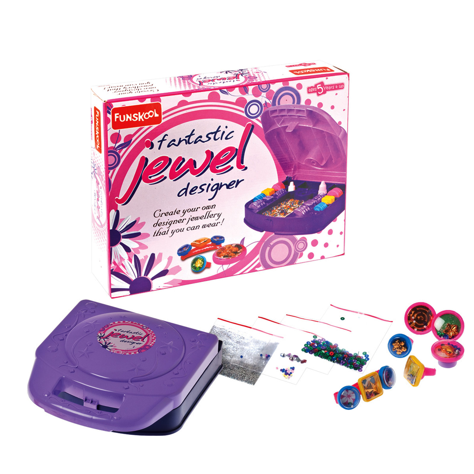 Funskool Handy Crafts Fantastic Jewel Designer