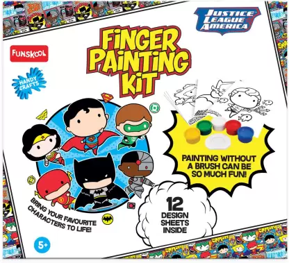 Gunskool Handy Crafts Finger Painting Kit