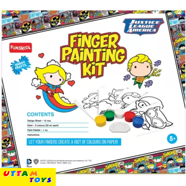 Gunskool Handy Crafts Finger Painting Kit