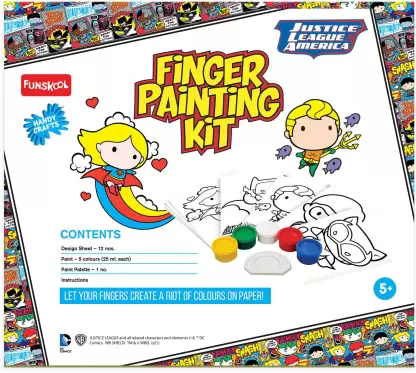 Gunskool Handy Crafts Finger Painting Kit