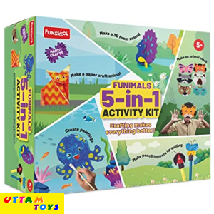 Funskool Hanydcrafts Fuimals 5 in 1 Activity Kit