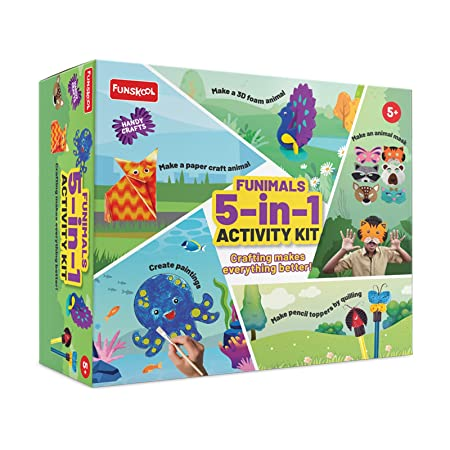 Funskool Hanydcrafts Fuimals 5 in 1 Activity Kit