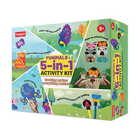 Funskool Hanydcrafts Fuimals 5 in 1 Activity Kit