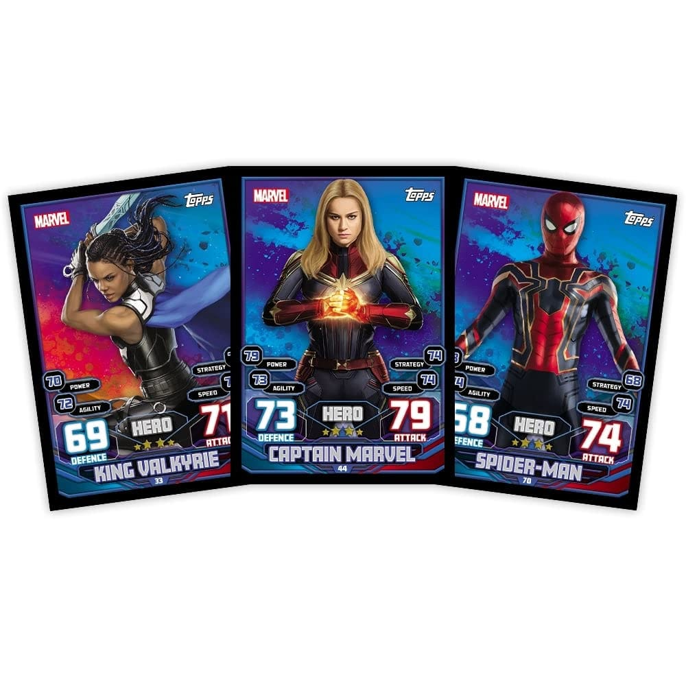 12)Topps Marvel Hero Attax TCG 2022 Multipacks Sealed (240 Cards)