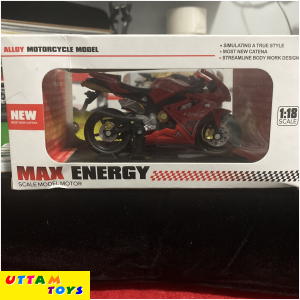 Max Energy Haixing Model - HTM - 1/18 Scale Red Alloy Manifolds