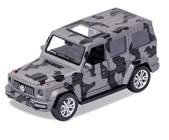 Uttam Toys Army Style Alloy DieCast Mini Metal Jeep