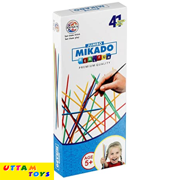 Ratna's Mikado Sticks Jumbo for Kids to Develop Concentration and Attention Span Building