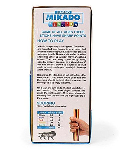 Ratna's Mikado Sticks Jumbo for Kids to Develop Concentration and Attention Span Building