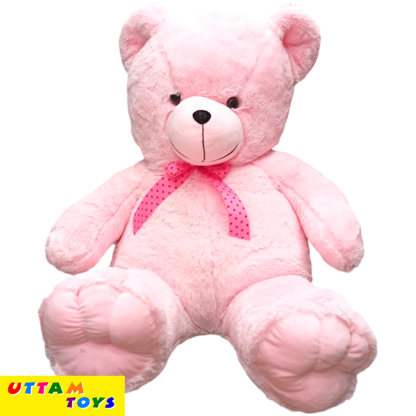 Uttam Toys Teddy Bear Standing Big Pink (100 cm)