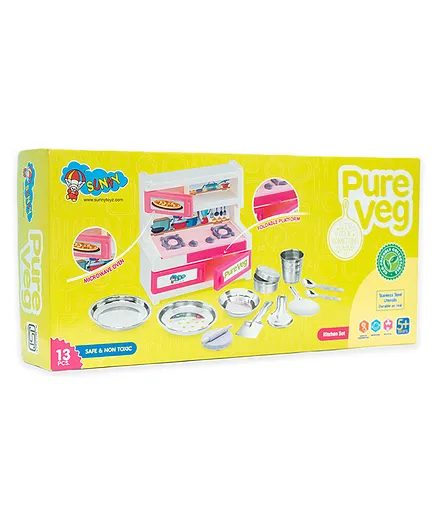 Sunny Pure Veg Kitchen Set Pack of 13 Pieces