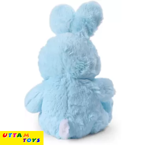 My Baby Excels Cute Smiling Rabbit Plush- Blue - 25 cm