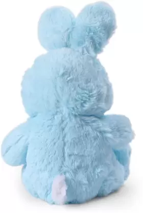 My Baby Excels Cute Smiling Rabbit Plush- Blue - 25 cm