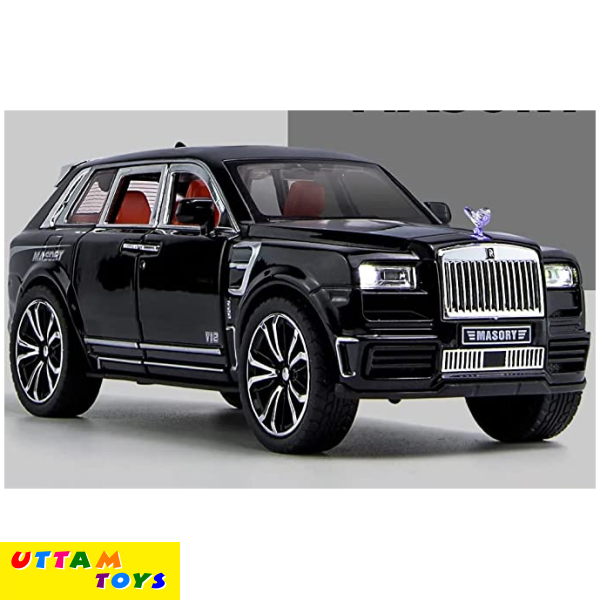 Uttam Toys Rolls Royce Die-Cast Car Masory Black