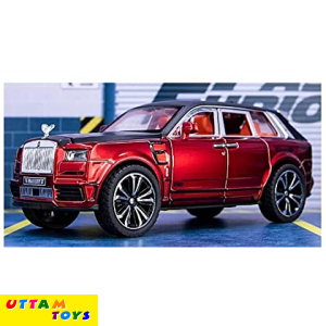 Uttam Toys Rolls Royce Die-Cast Car Masory Red