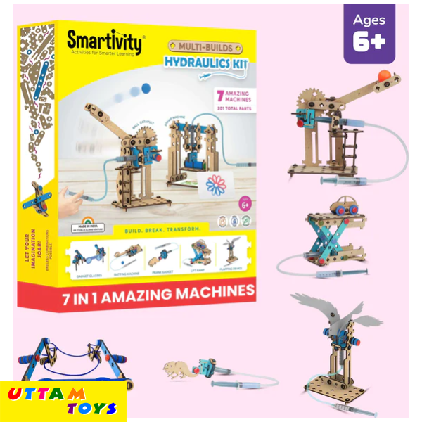 Smartivity 7 in 1 Multi-Builds Hydraulic Kit