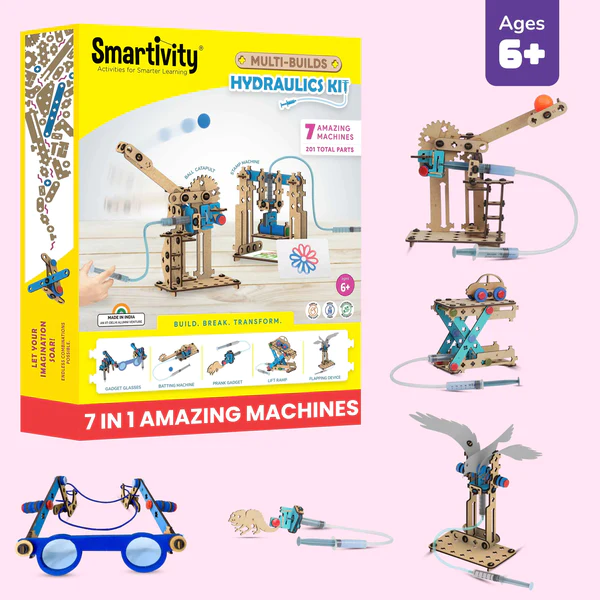 Smartivity 7 in 1 Multi-Builds Hydraulic Kit