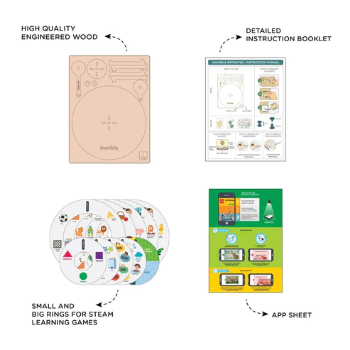 Smartivity Junior Shapes & Opposites