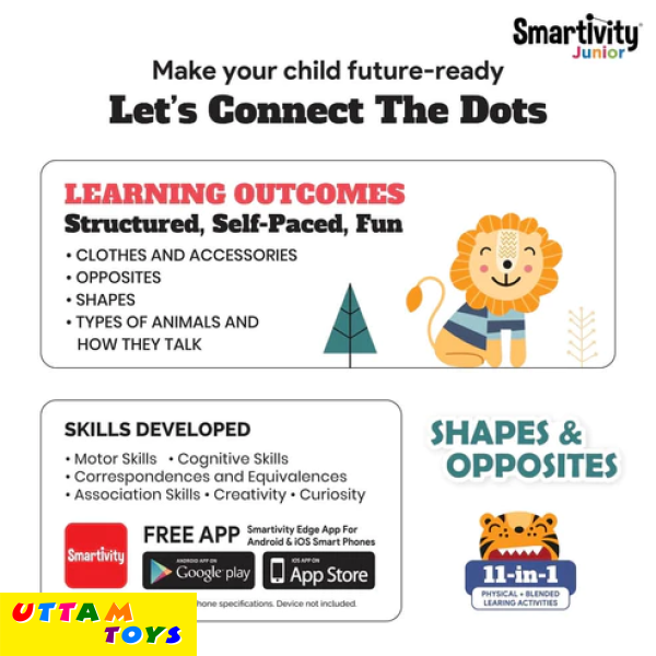 Smartivity Junior Shapes & Opposites