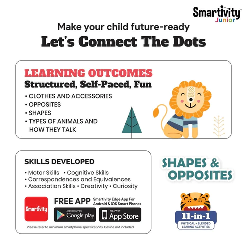 Smartivity Junior Shapes & Opposites