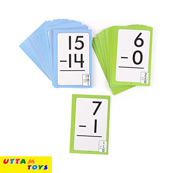 Creative Educational Subtraction - Flash Cards