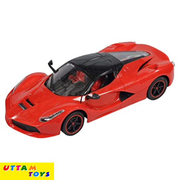 Uttam Toys Webby Remote Controlled Super Car with Opening Doors (Red)