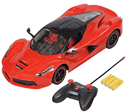 Uttam Toys Webby Remote Controlled Super Car with Opening Doors (Red)