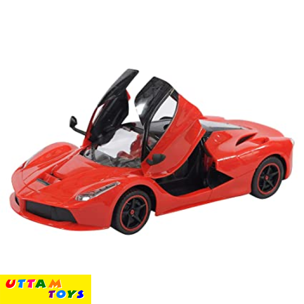 Uttam Toys Webby Remote Controlled Super Car with Opening Doors (Red)