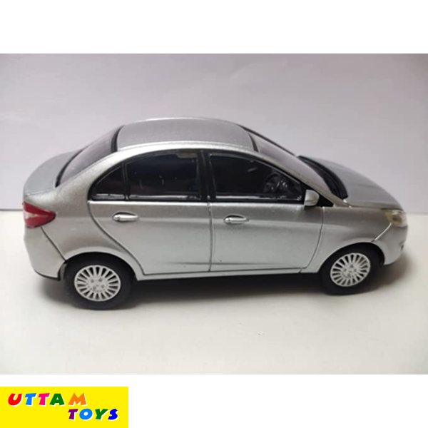 Tata Zest Metal Car Silver