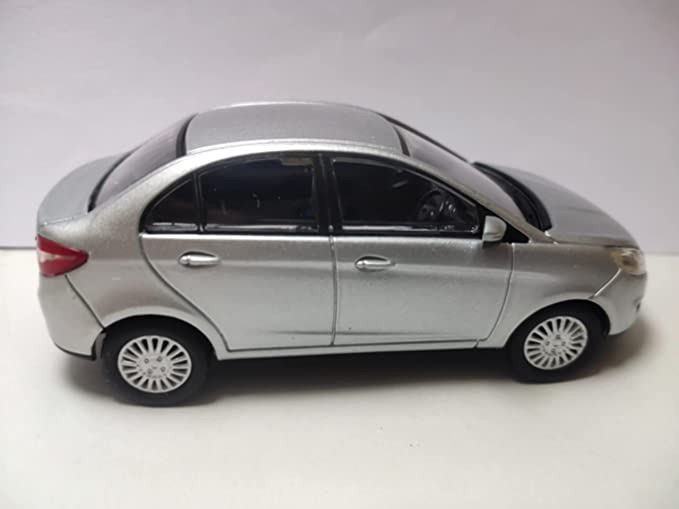 Tata Zest Metal Car Silver