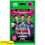 Topps Cricket Attax 2022 - Trading and collectable top card games for families - Multipack