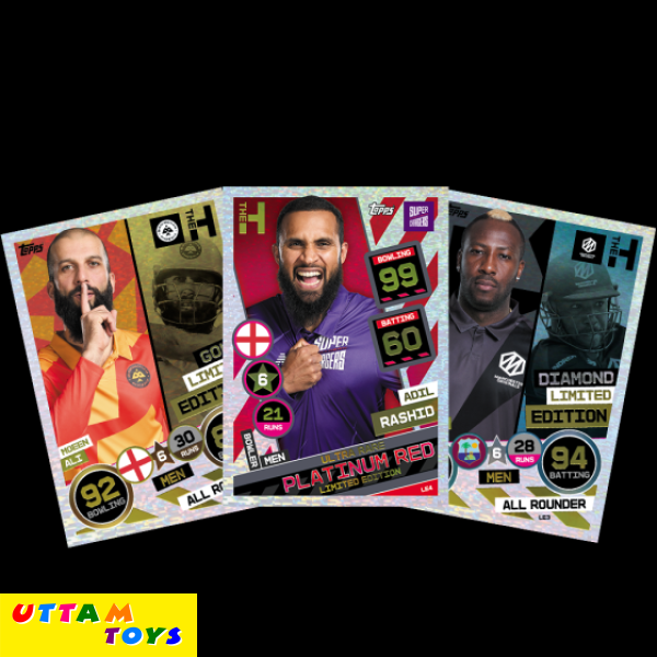 Topps Cricket Attax 2022 - Trading and collectable top card games for families - Multipack